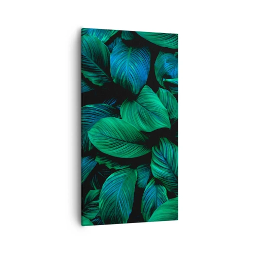 Tablou pe pânză - Traficul verde - 55x100 cm