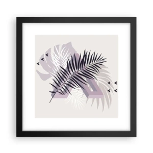 Poster în ramă neagră - Umbra unei umbre - 30x30 cm