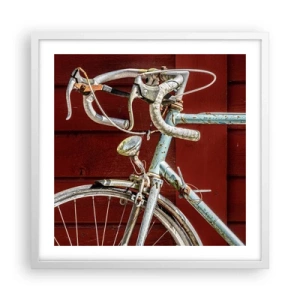 Poster în ramă albă - Creat pentru victorie - 50x50 cm