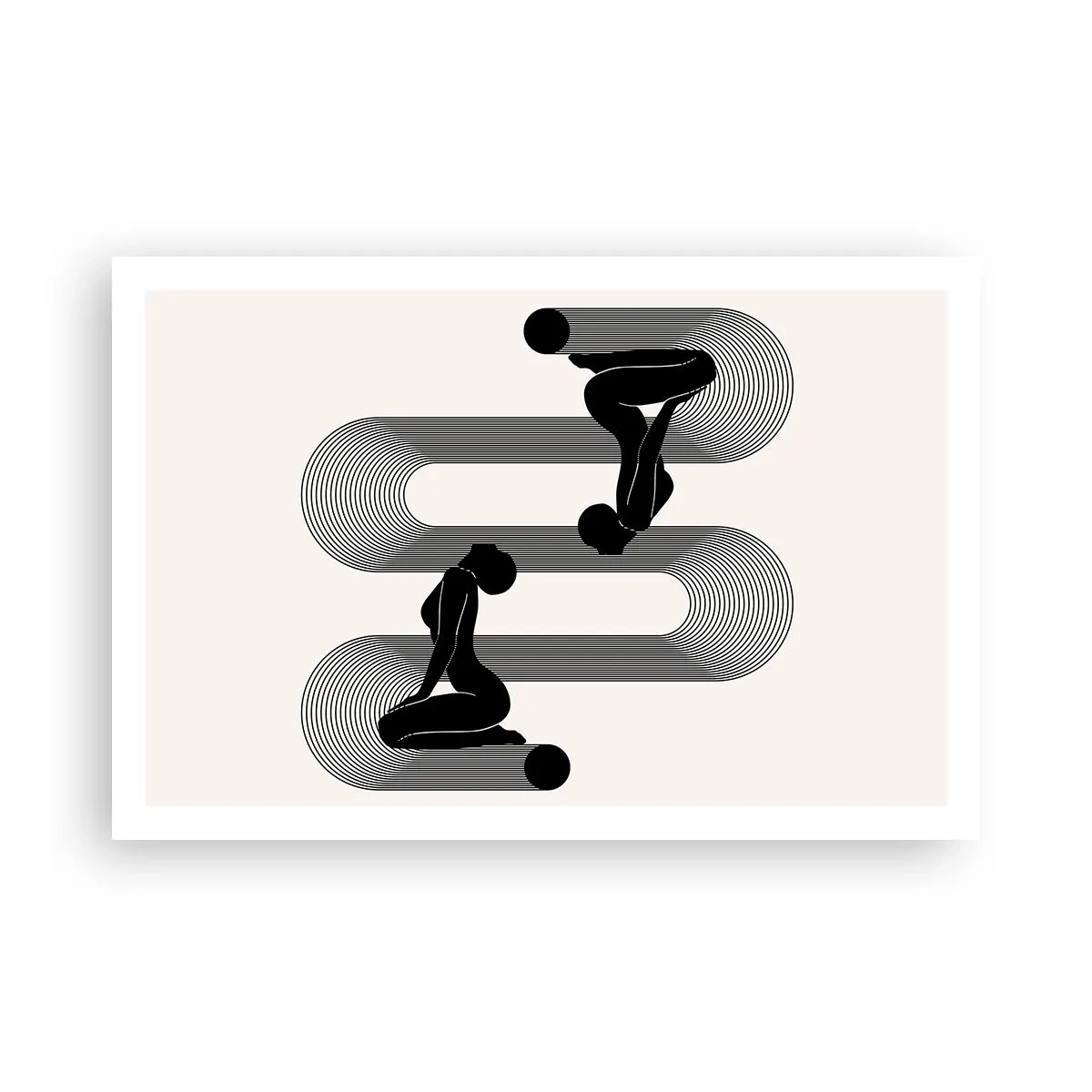 Poster - Simetrie senzuală - 91x61 cm