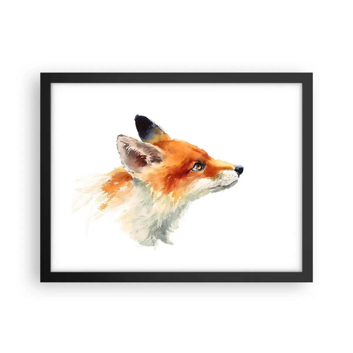 Poster în ramă neagră - Nu poți fi niciodată prea atent - 40x30 cm