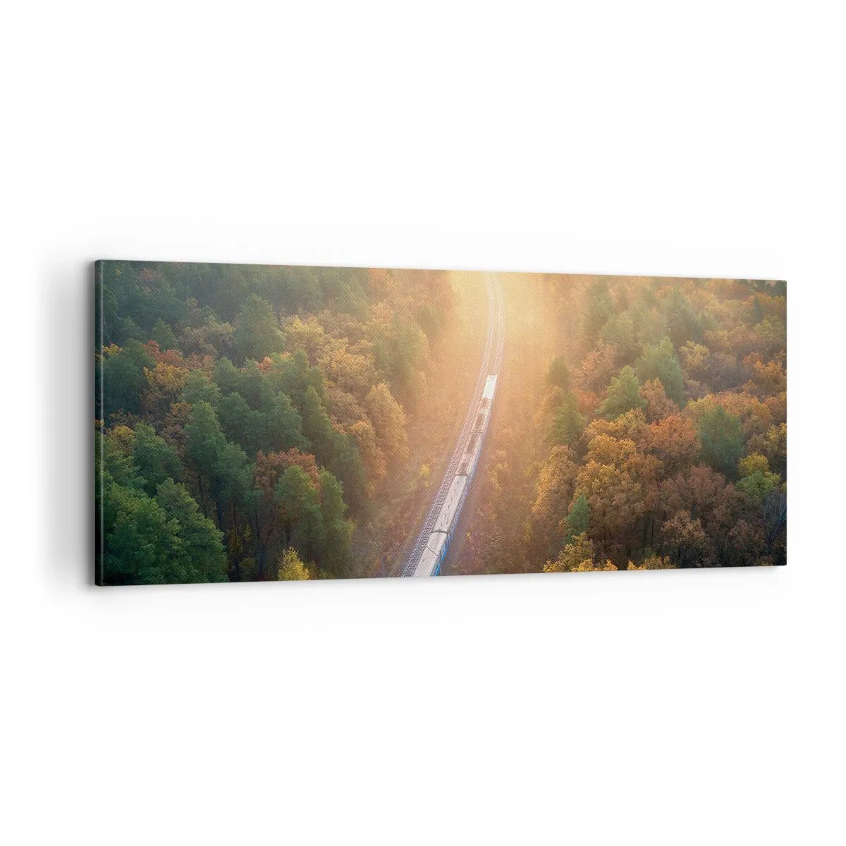Tablou pe pânză - Călătorie de toamnă - 100x40 cm