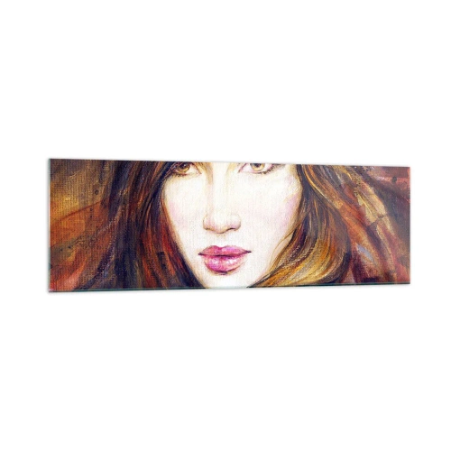 Tablou pe sticlă - Un bănuț pentru gândurile tale - 160x50 cm