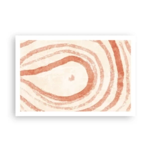 Poster - Cercuri de corali - compoziție - 91x61 cm