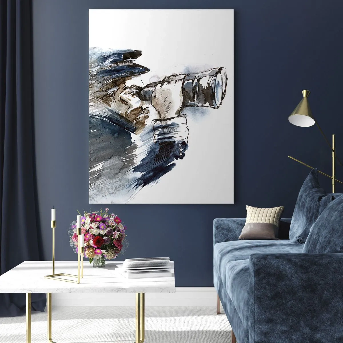 Tablou pe sticlă - Zece pe scara Beaufort! - 50x70 cm