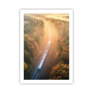 Poster - Călătorie de toamnă - 50x70 cm