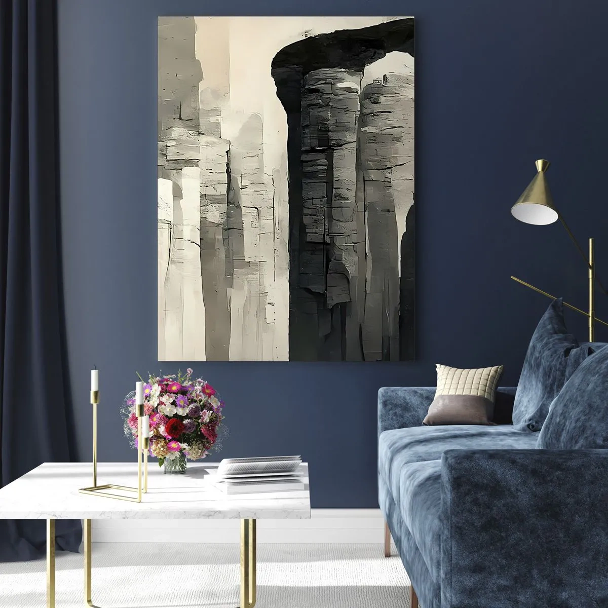 Tablou pe sticlă - Măreția antichității - 50x70 cm