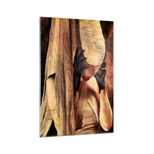 Tablou pe sticlă - Între bine și rău - 70x100 cm