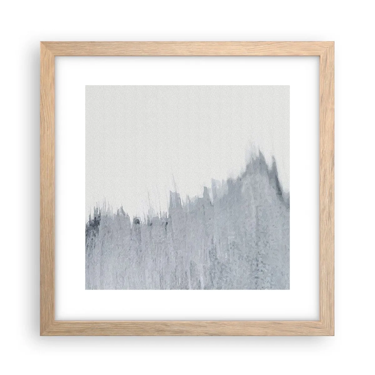 Poster în ramă de stejar deschis - Înregistrare secretă - 30x30 cm