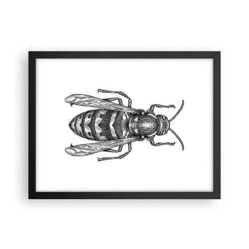 Poster în ramă neagră - De pe o planetă de insecte - 40x30 cm