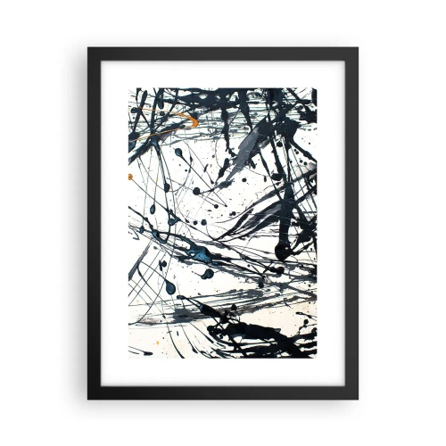 Poster în ramă neagră - Cu sau fără sens? - 30x40 cm