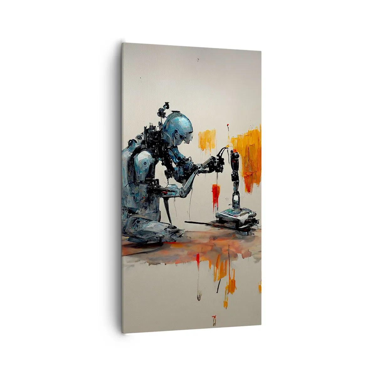 Tablou pe pânză - Vine ziua de mâine..... - 65x120 cm