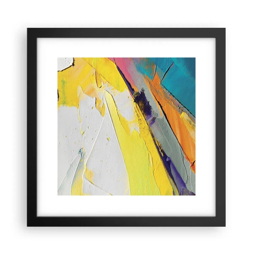 Poster în ramă neagră - Anatomia luminii - 30x30 cm