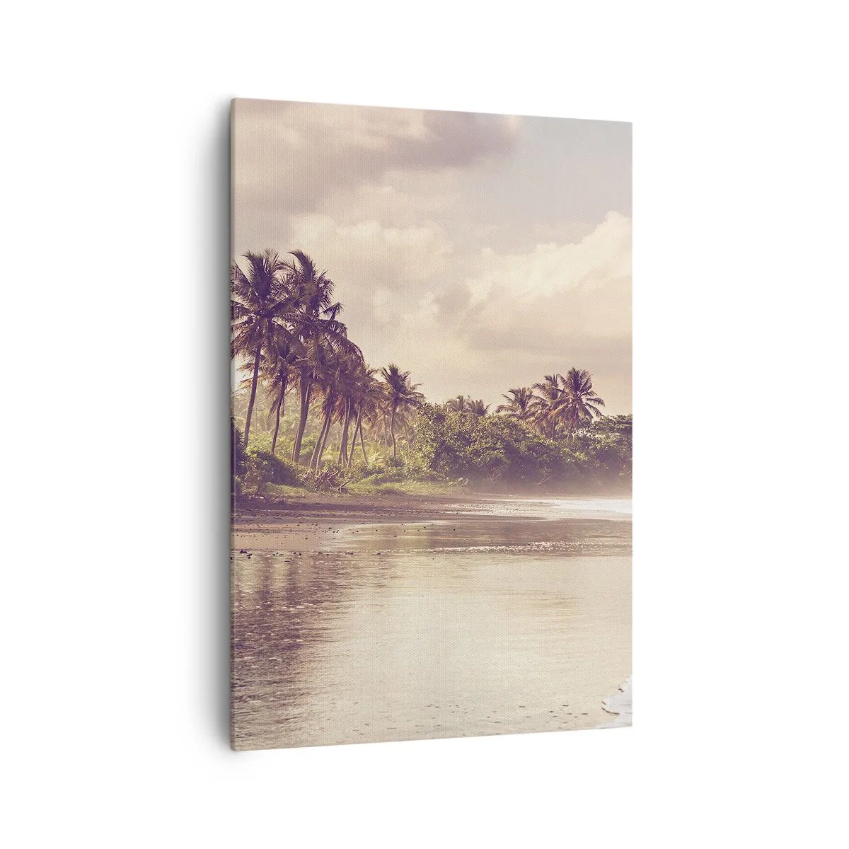 Tablou pe pânză - Mângâind valurile - 70x100 cm