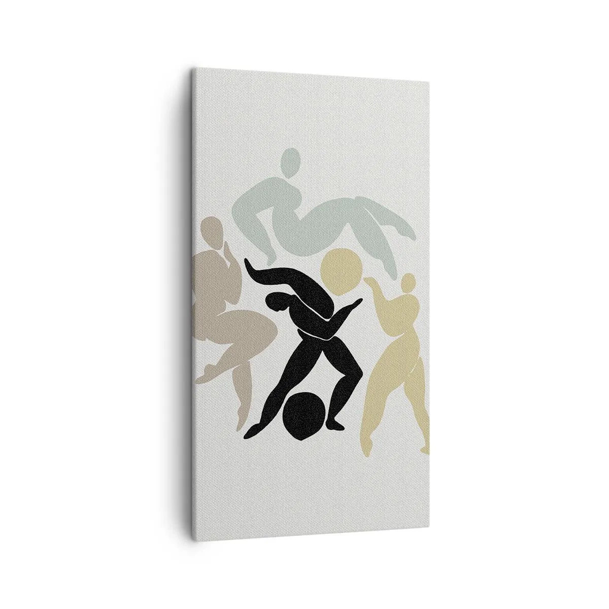 Tablou pe pânză - Mișcarea pentru sănătate și frumusețe - 45x80 cm