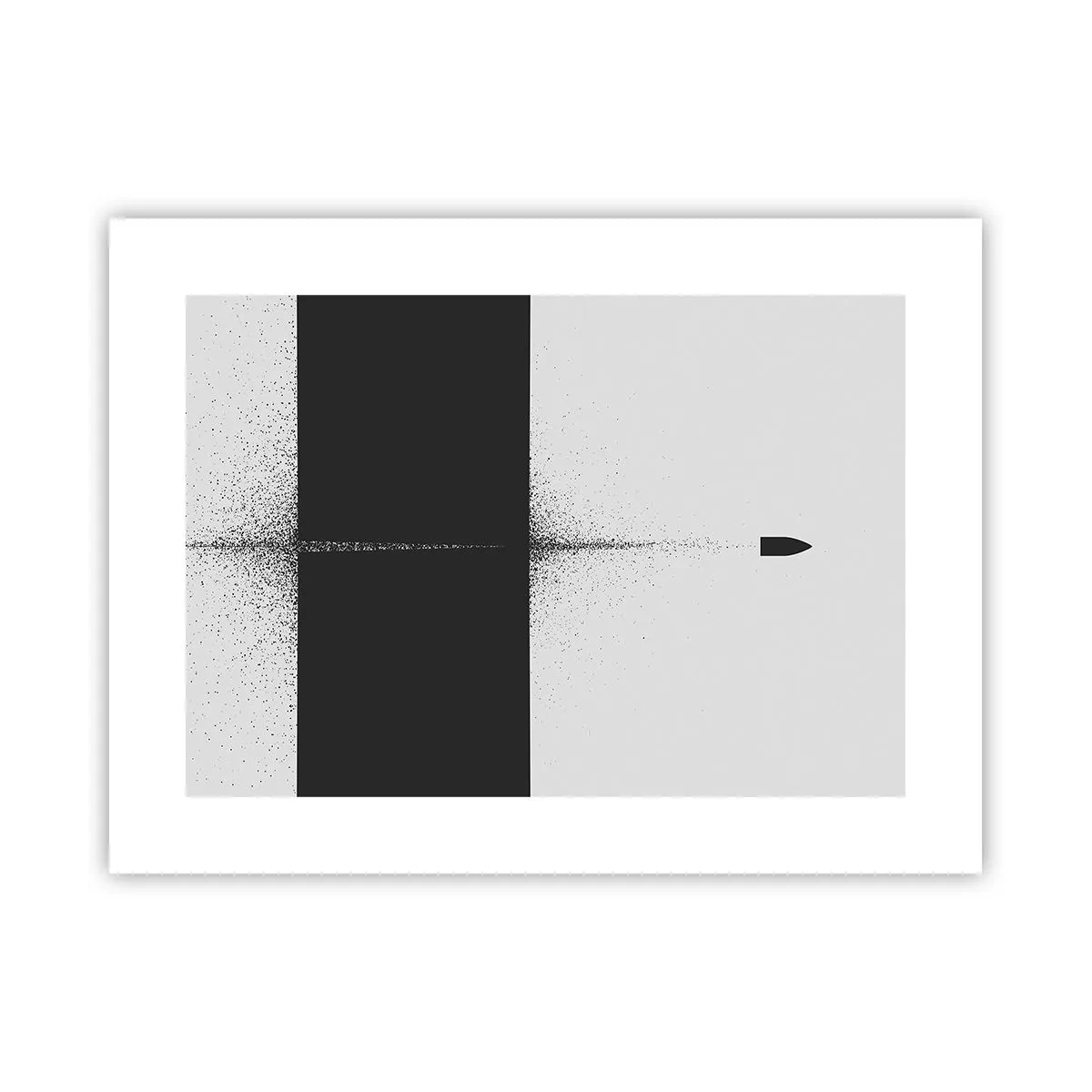 Poster - Direct la țintă - 40x30 cm