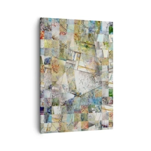Tablou pe pânză - Remaniere geometrică - 50x70 cm