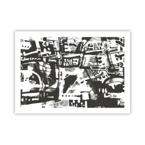 Poster - Ordine sau haos? - 70x50 cm