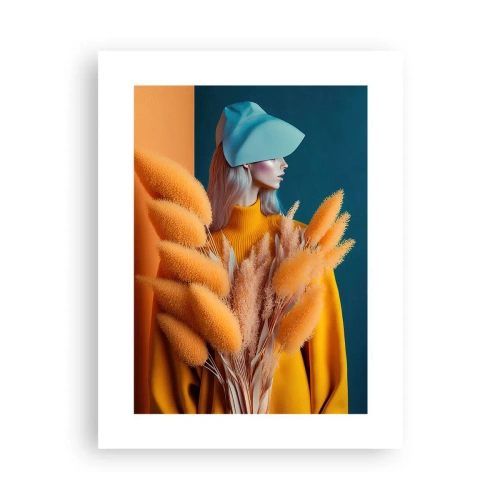 Poster - Portret pufos - 30x40 cm