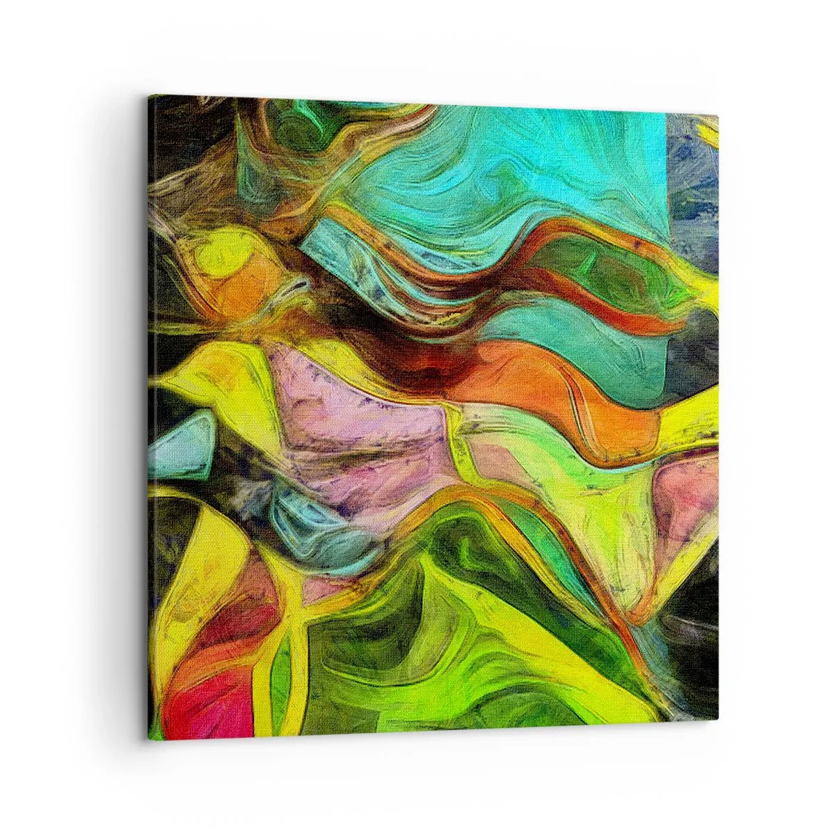 Tablou pe pânză - Mișcarea este viață - 50x50 cm