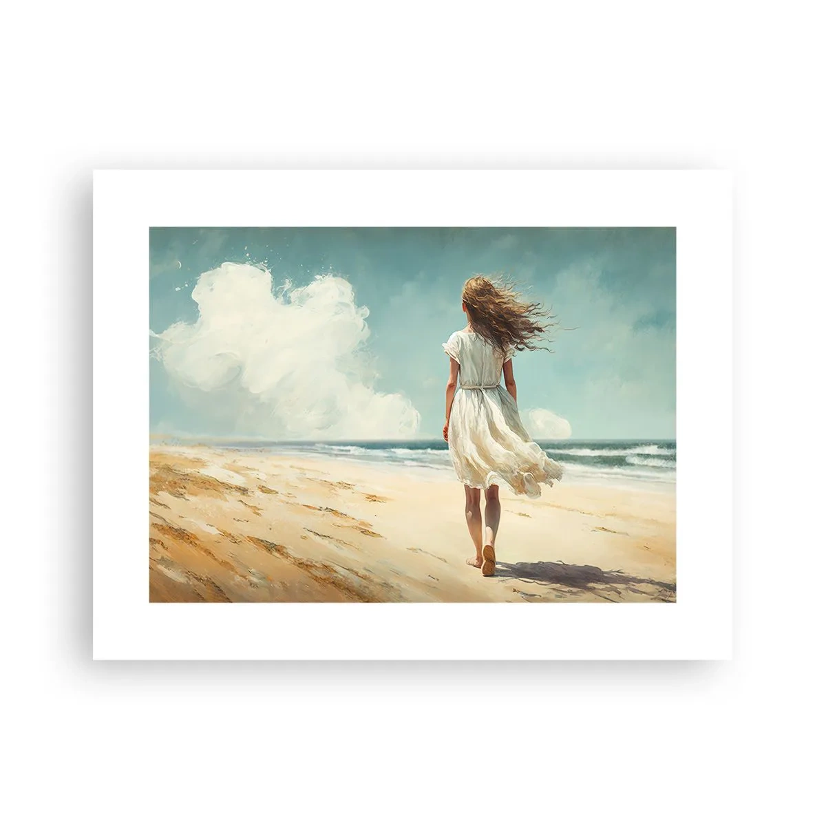 Poster - Vreau să întâlnesc soarele și vântul - 40x30 cm