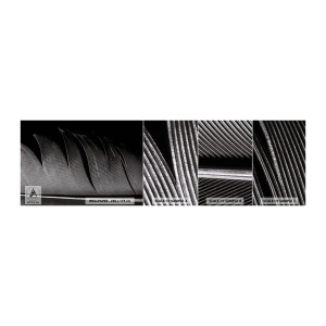 Mostră de Tapet Standard Eco - Pana - o construcție minunată - Pix, Minimalism, Lejeritate - 100x30 cm