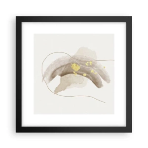 Poster în ramă neagră - Întâlnite în spațiu - 30x30 cm