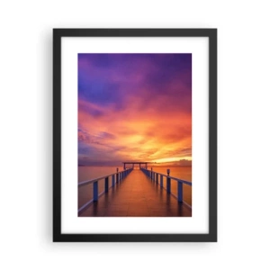 Poster în ramă neagră - Fără sfârșit - 30x40 cm