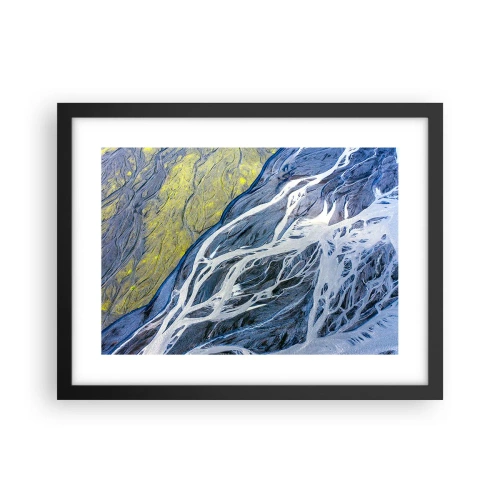 Poster în ramă neagră - Picturi din natură - 40x30 cm