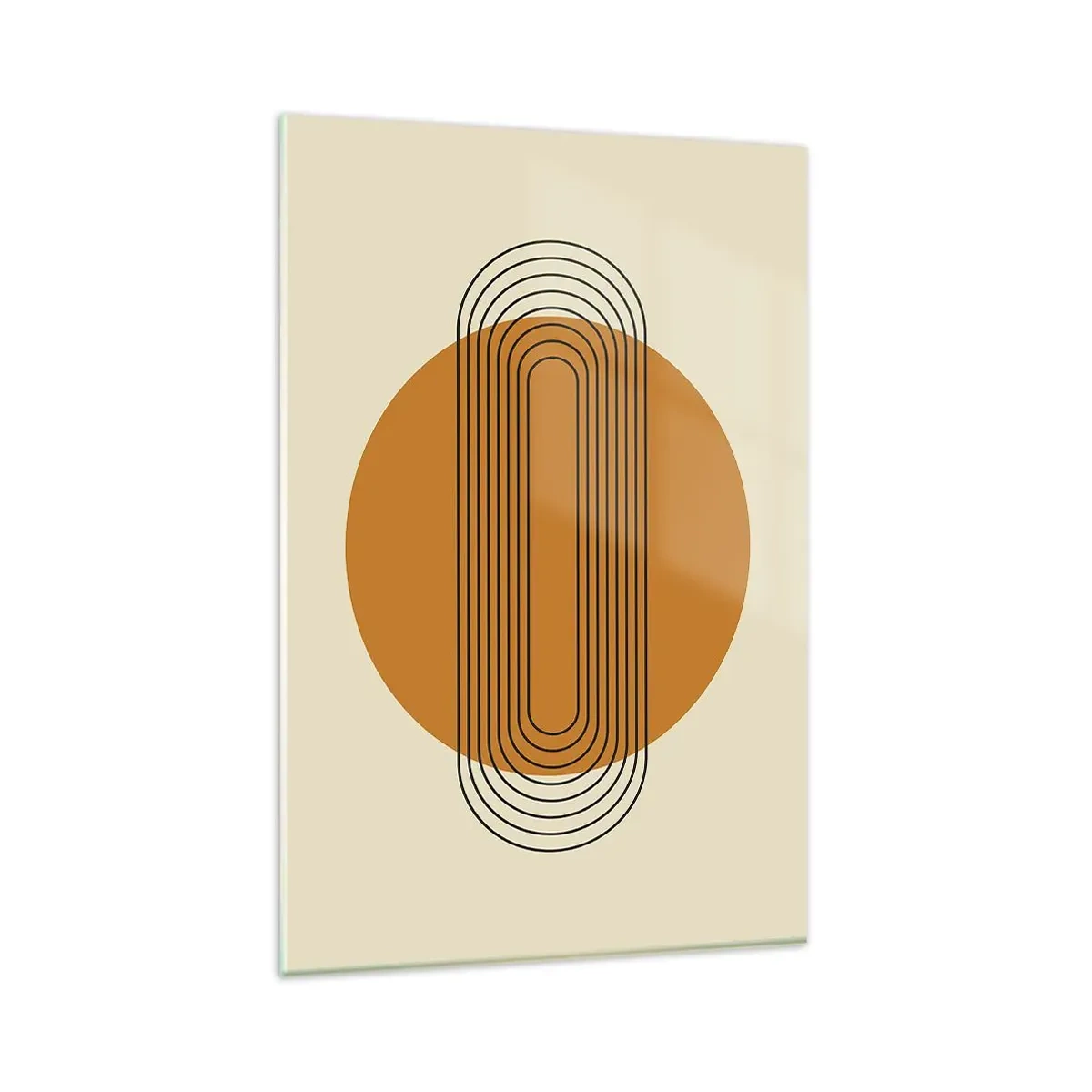 Tablou pe sticlă - Planul perfect - 80x120 cm