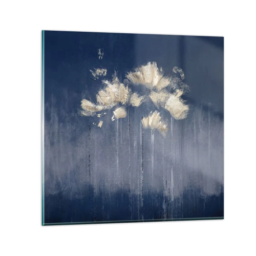 Tablou pe sticlă - Ca petalele în vânt - 30x30 cm