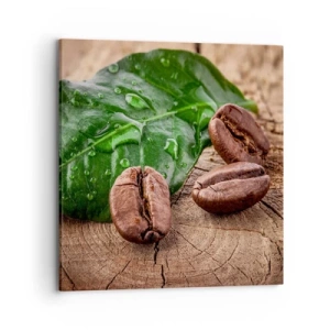 Tablou pe pânză - Cea mai adevărată și închisă la culoare - 70x70 cm