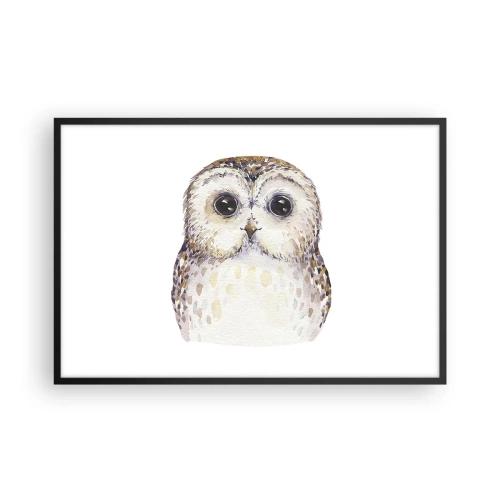 Poster în ramă neagră - Uită-te în ochii mei - 91x61 cm