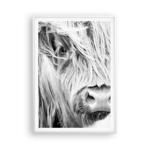 Poster în ramă albă - Sălbăticie scoțiană - 70x100 cm