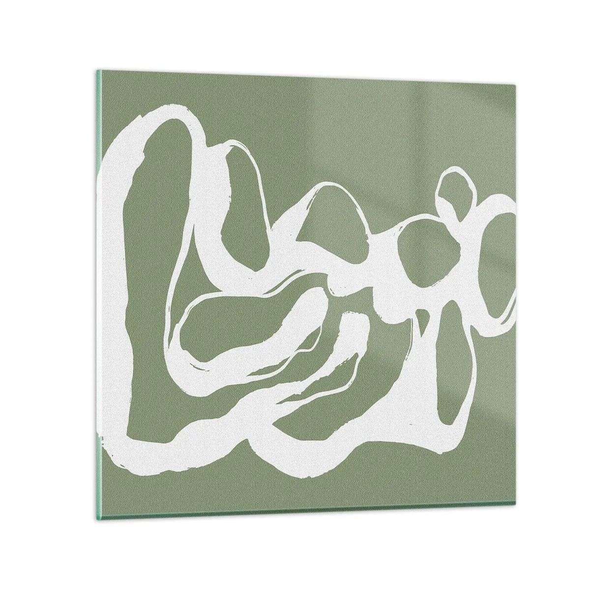 Tablou pe sticlă - Chemarea spațiului - 40x40 cm