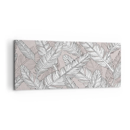 Tablou pe pânză - Vijelie cu pene - 120x50 cm