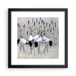 Poster în ramă neagră - Printre ai tăi - 30x30 cm