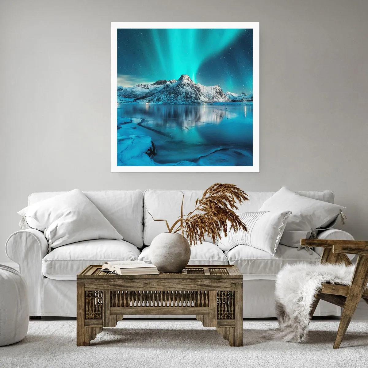 Poster - Noaptea de lumină - 40x40 cm
