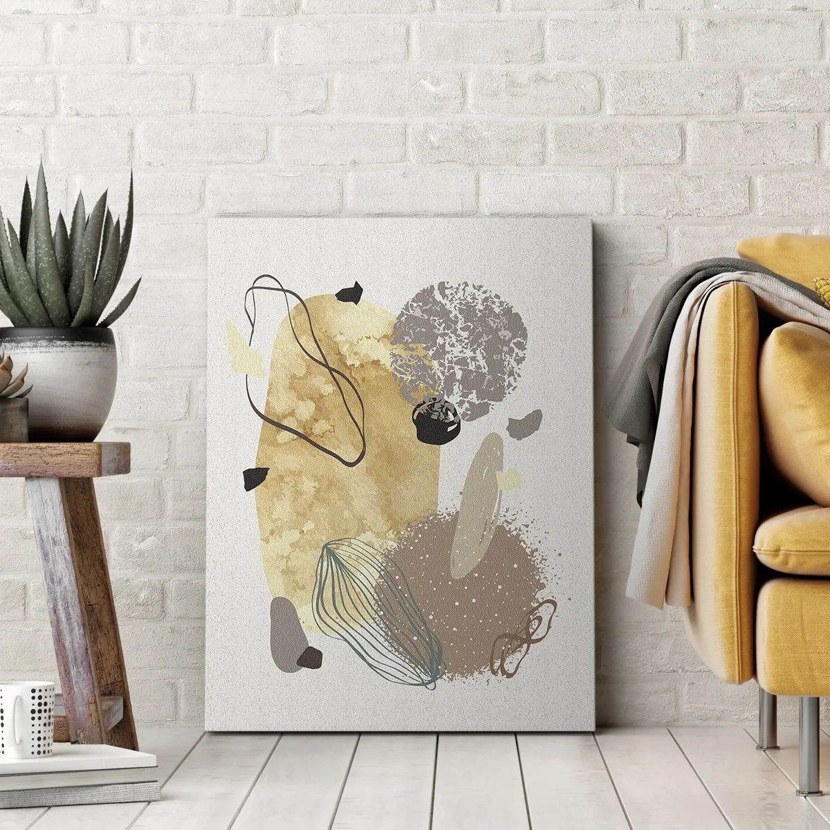 Tablou pe pânză - Fluiditatea aplicată - 80x120 cm