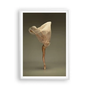 Poster în ramă albă - Pe cale să zboare - 70x100 cm