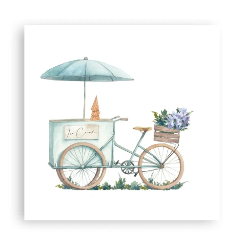 Poster - O dulce amintire de vară - 60x60 cm