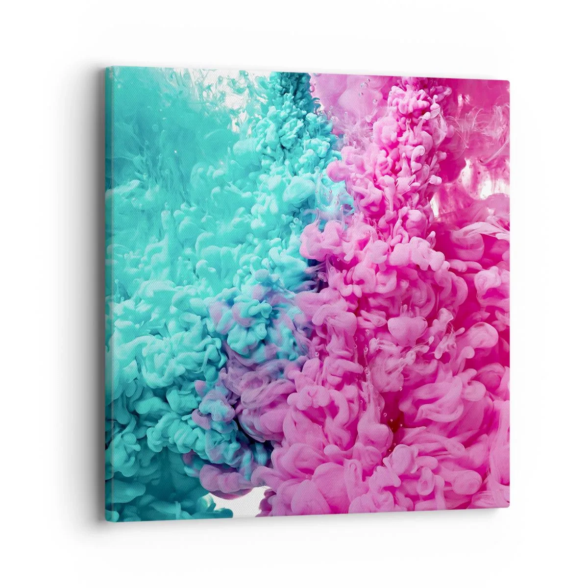 Tablou pe pânză - O ciocnire decisivă - 40x40 cm