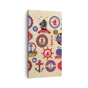 Tablou pe pânză - Frăția navigării - 55x100 cm
