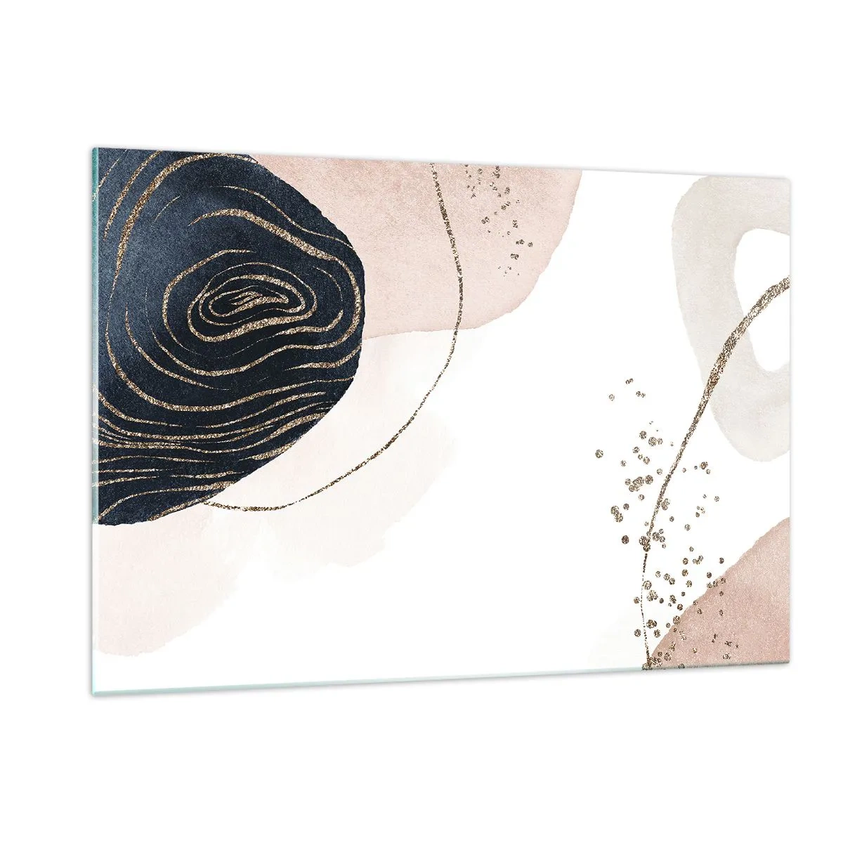 Tablou pe sticlă - Totul curge - 120x80 cm