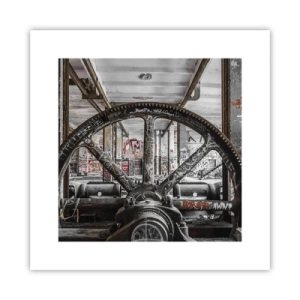 Poster - Viața secretă a unei fabrici - 30x30 cm