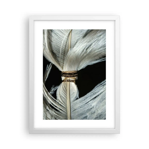 Poster în ramă albă - ...și nu te voi părăsi.. - 30x40 cm