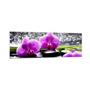 Tablou pe sticlă - Să te scufunzi în pace și liniște - 160x50 cm