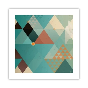 Poster - Unitatea multiplicității, multiplicitatea unității - 40x40 cm