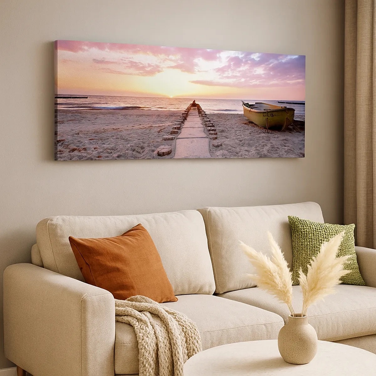 Tablou pe pânză - Un moment de experiență profundă - 30x30 cm