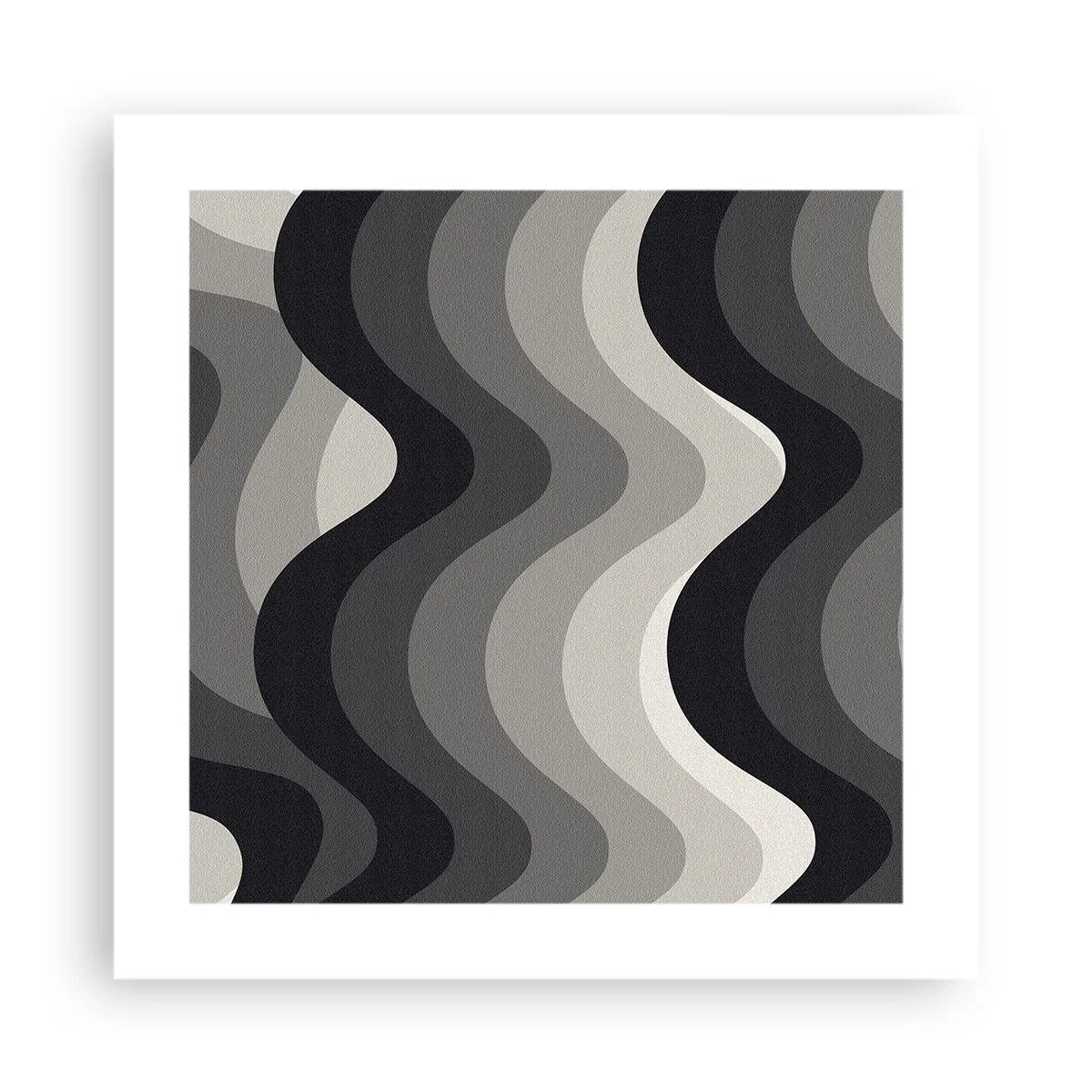 Poster - Val după val - 40x40 cm